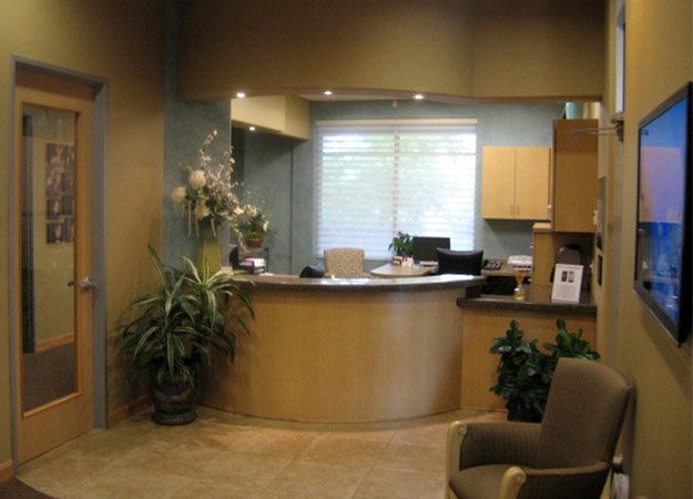 Reception desk