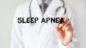 sleep apnea concept